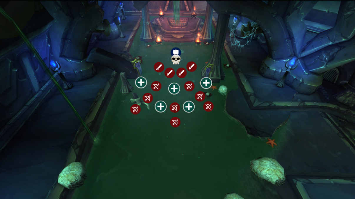 Tactic A raid diagram 1