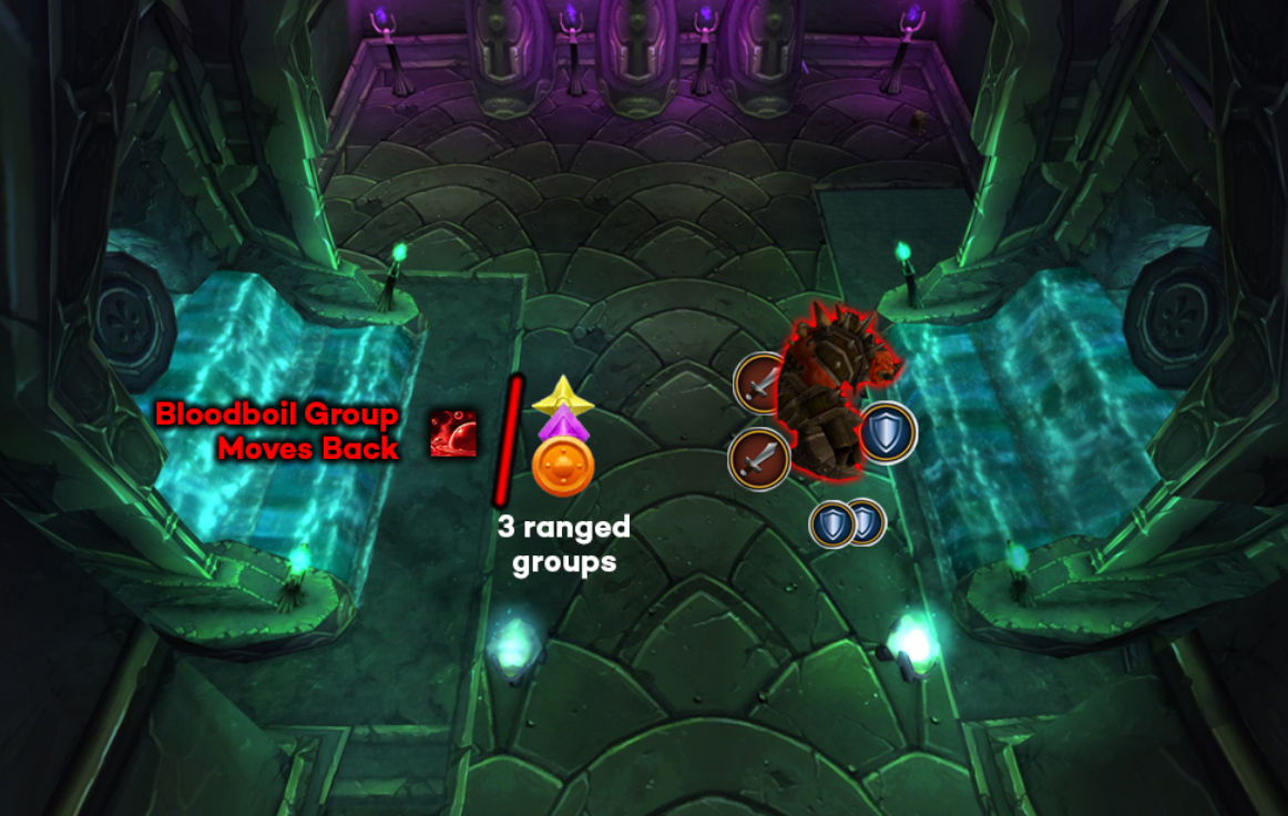 Tactic A raid diagram 1