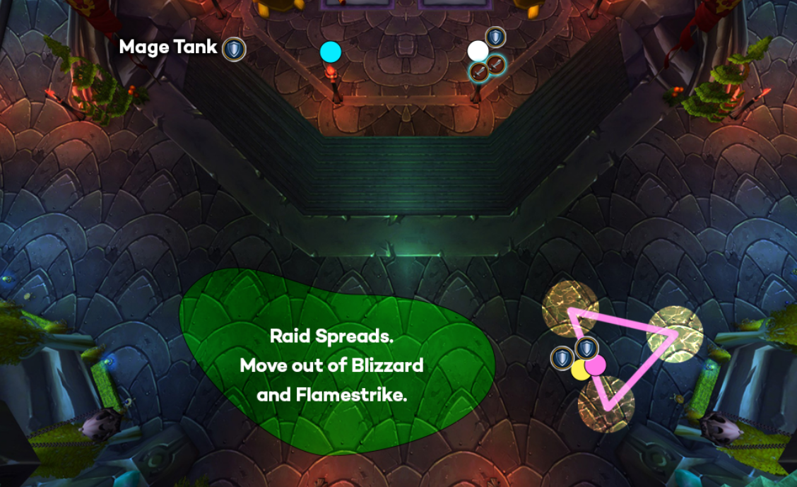 Tactic A raid diagram 1